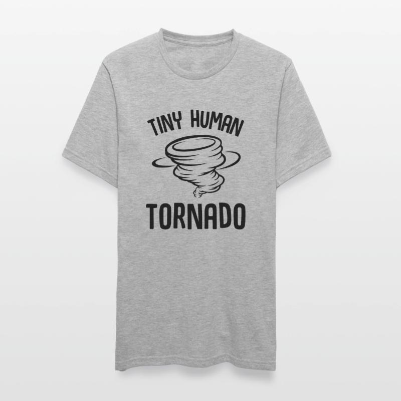 Tiny Human Tornado Unisex Polycotton T-Shirt