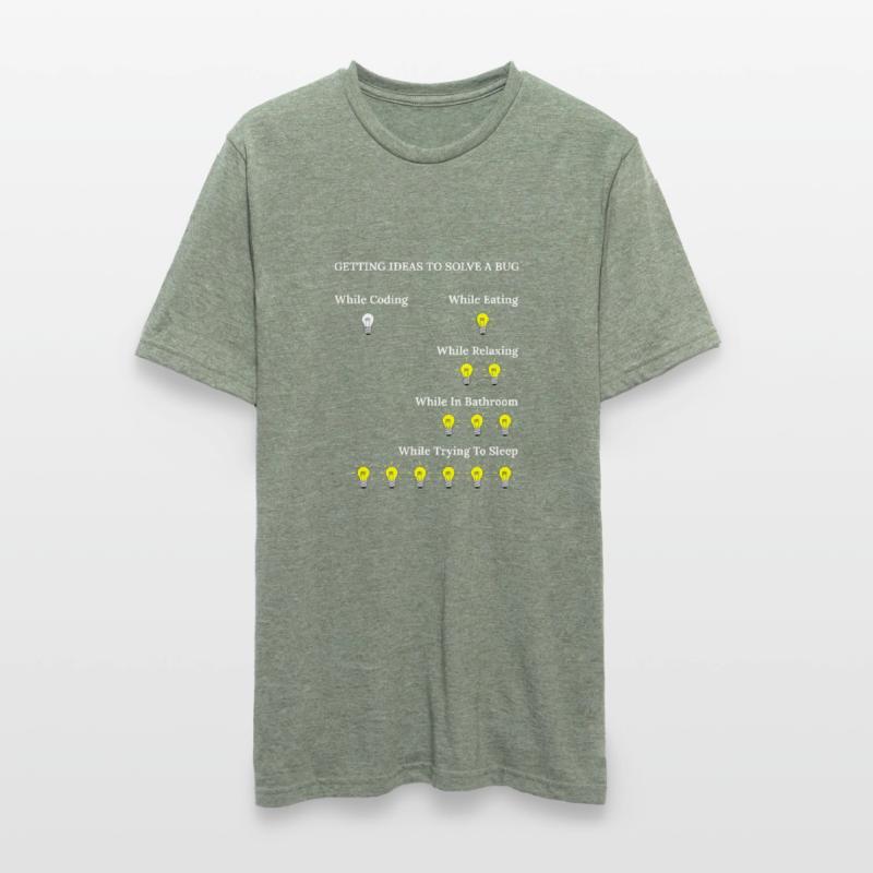 Lustige Programmierung Software Engineer Bugs Code Unisex Polycotton T-Shirt