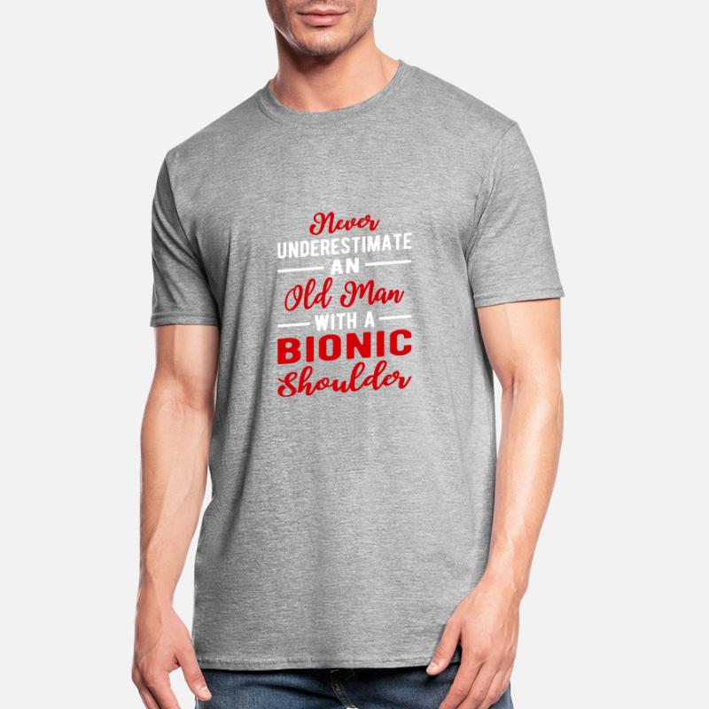 SHOULDER REPLACEMENT Bionic Shoulder Unisex Polycotton T-Shirt
