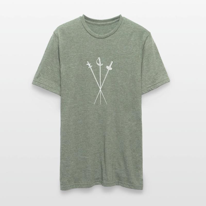 Fleurett Épées épées Combat d’épée T-shirt polycoton Unisexe