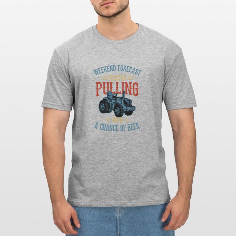 tractor pulling, tractor pulling drag, tractors, Unisex Polycotton T-Shirt