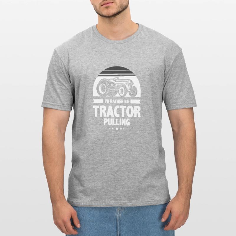 tractor pulling, tracteurs tractor pulling, T-shirt polycoton Unisexe