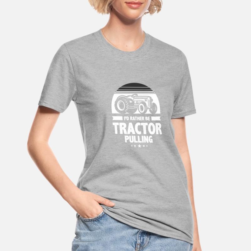 tractor pulling, tractor pulling tractors, Unisex Polycotton T-Shirt