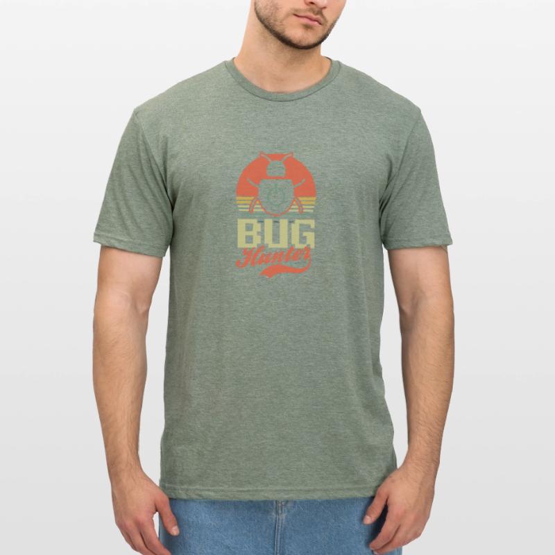 Computer Programming Bug Hunter Unisex Polycotton T-Shirt