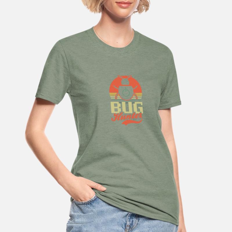 Computer Programming Bug Hunter Unisex Polycotton T-Shirt