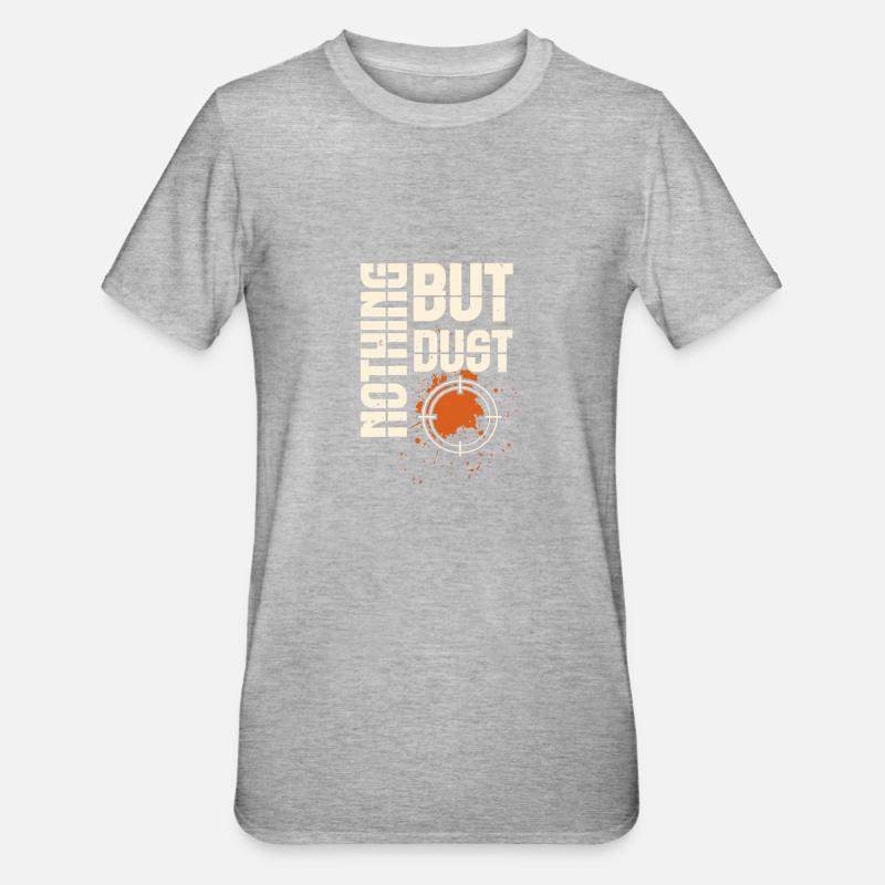 Shooting Skeet Shooting Clay Target Shooting - Unisex Polycotton T-Shirt - heather grey