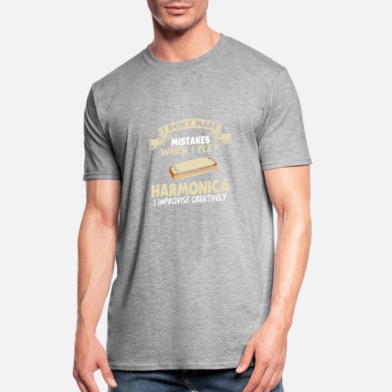 Harmonica Harmonica Harmonica Harmonica T-shirt polycoton Unisexe