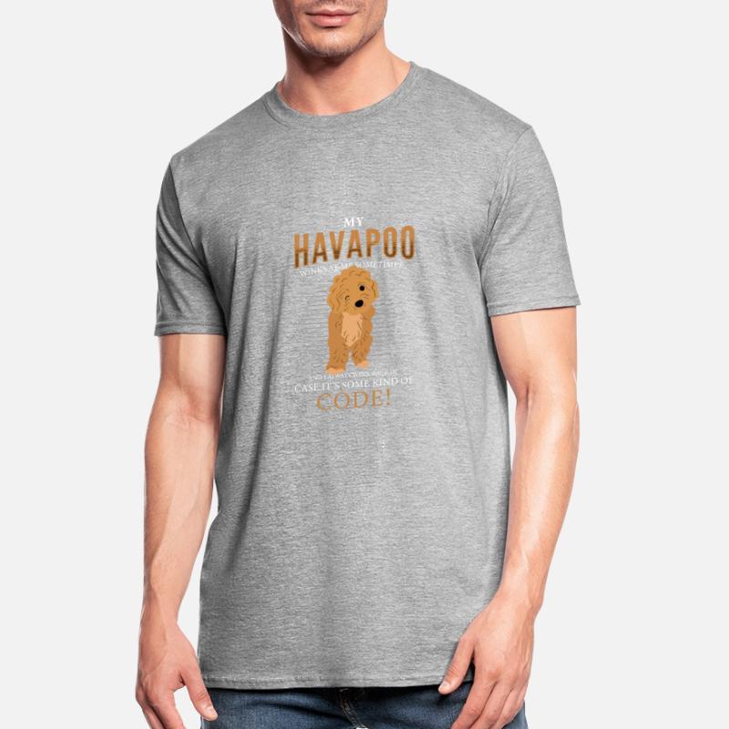 havapoo, havapoo Pudel Mischling, havapoo humor, Unisex Polycotton T-Shirt