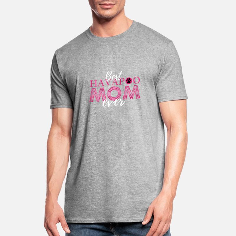 havapoo, havapoo havapoo ciel, mélange de caniche, T-shirt polycoton Unisexe
