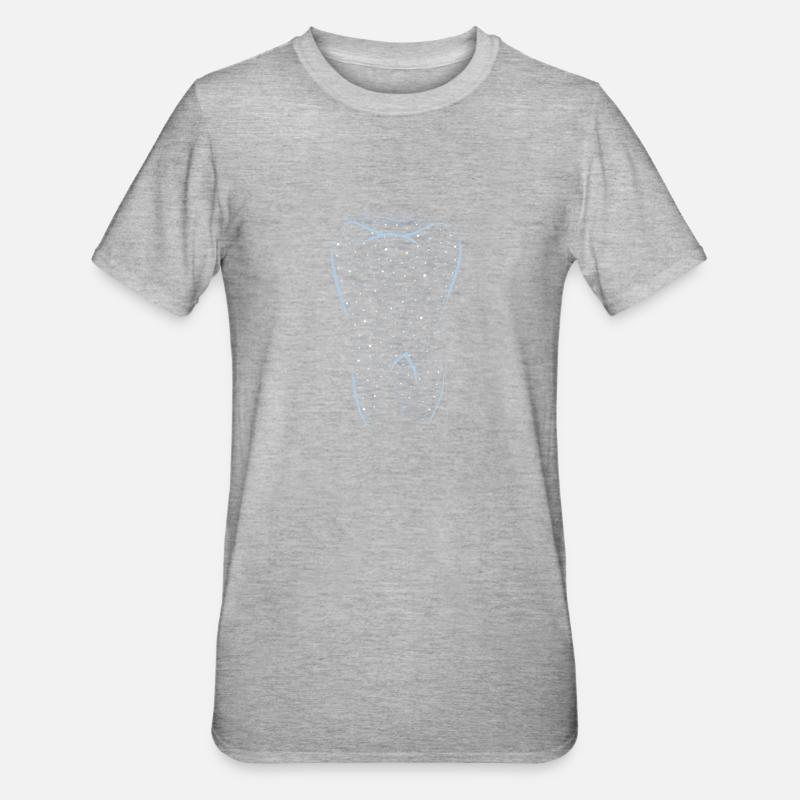 Assistante dentaire Dentistes Dentistes - T-shirt polycoton Unisexe - gris chiné