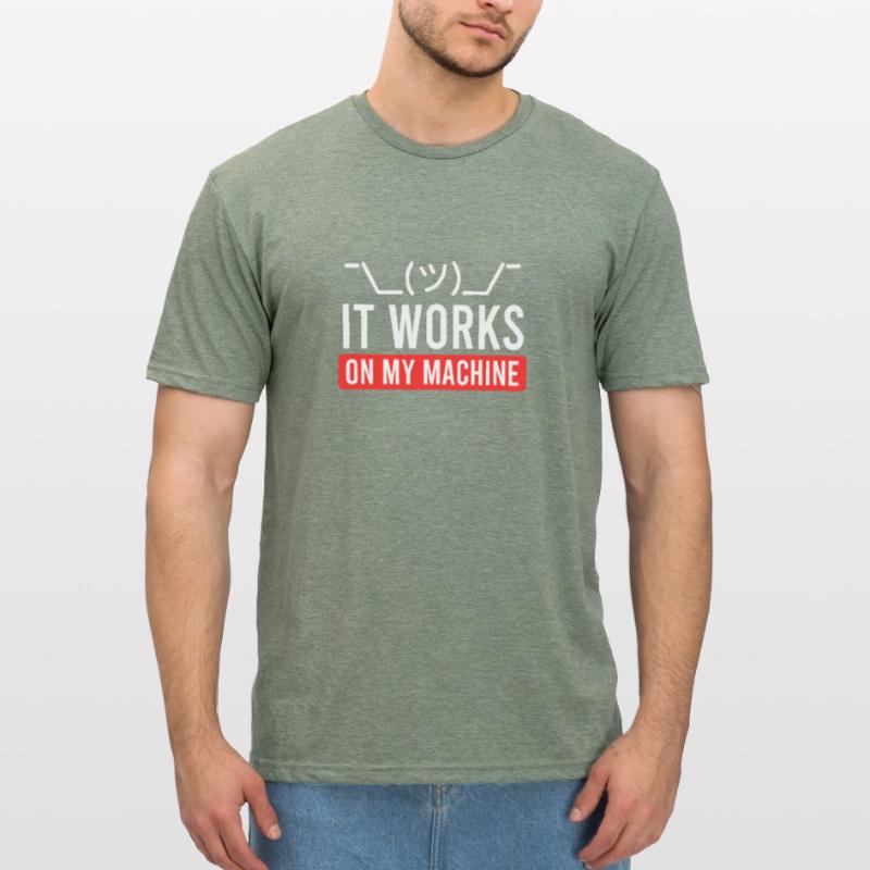 Coder Spruch Software Tester Debugging Informatik Unisex Polycotton T-Shirt