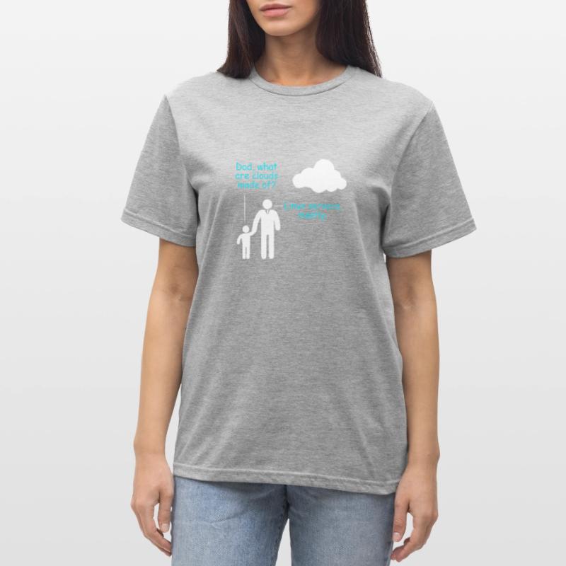 Coder Logiciel Développeur Blague Cloud Linux Server T-shirt polycoton Unisexe