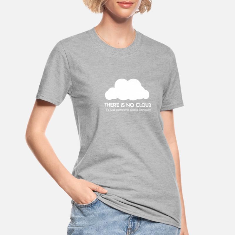 Server Cloud Saying Computer Scientist Coder Unisex Polycotton T-Shirt