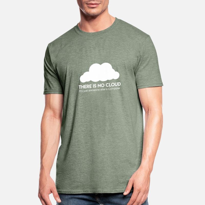 Server Cloud Saying Computer Scientist Coder Unisex Polycotton T-Shirt