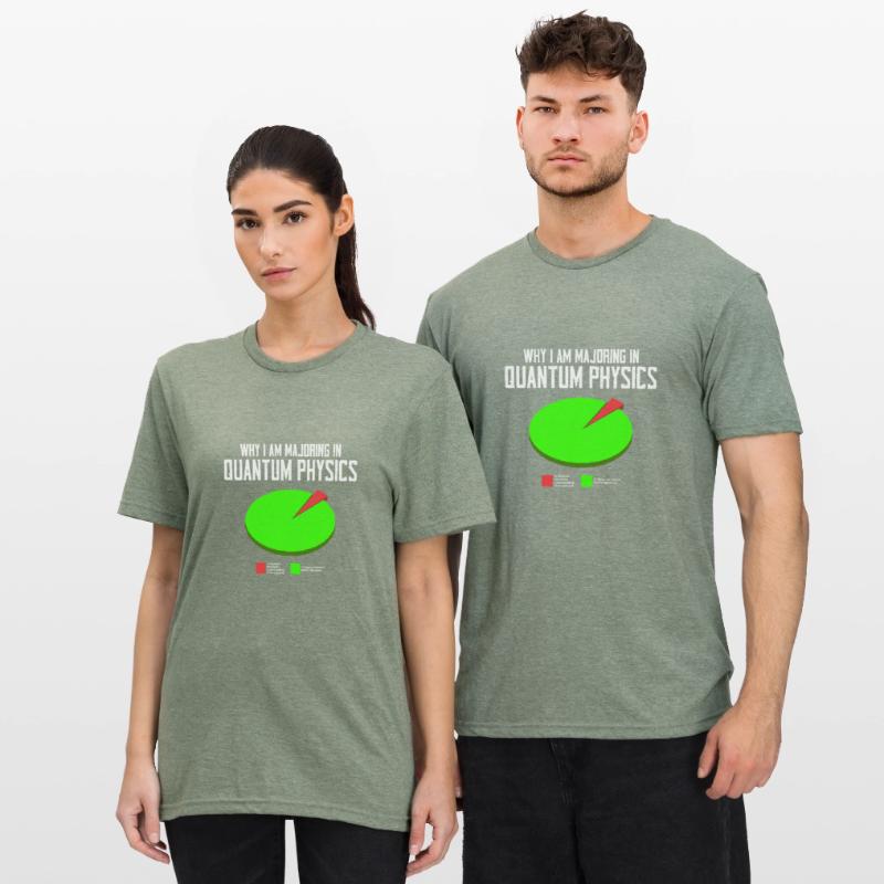 Quantum Physics Physics Physicist science quantum Unisex Polycotton T-Shirt