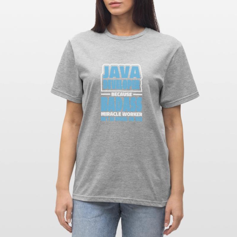 Java Developer Badass Unisex Polycotton T-Shirt