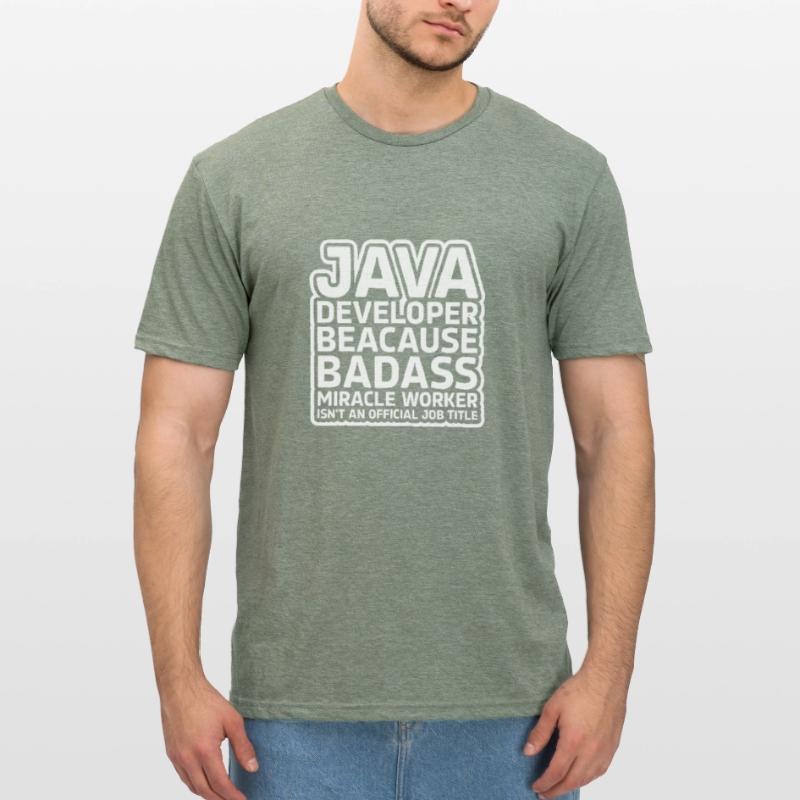 Java Developer Badass Unisex Polycotton T-Shirt