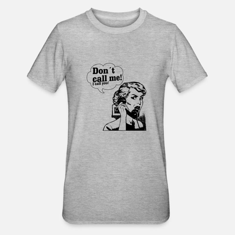 ne m’appelez pas noir - T-shirt polycoton Unisexe - gris chiné