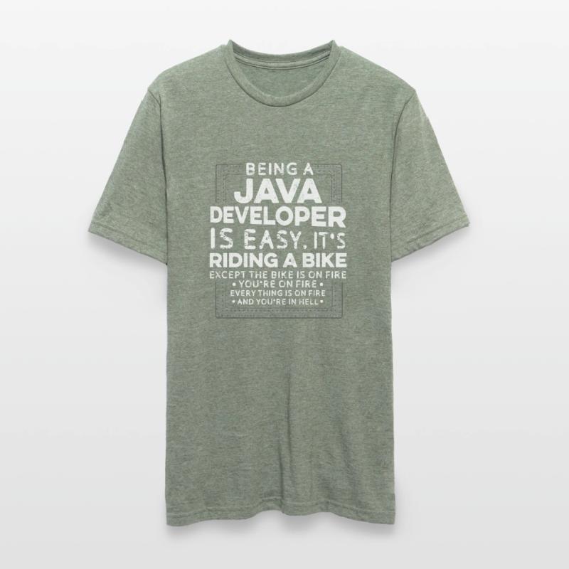 Java Developer Unisex Polycotton T-Shirt
