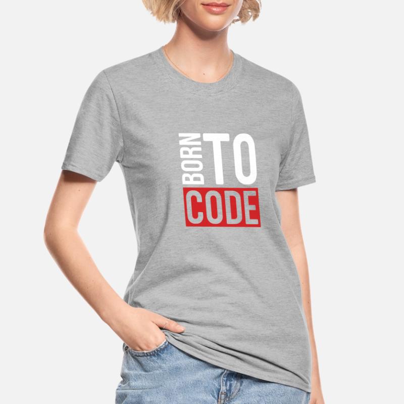 Programmeur Coder Développeur de logiciels T-shirt polycoton Unisexe