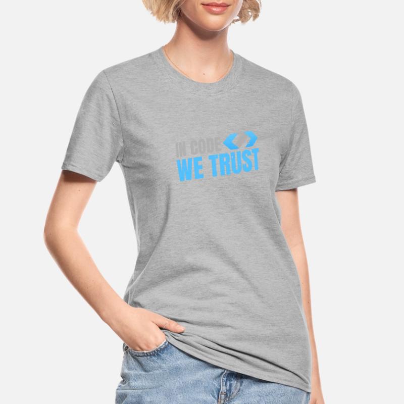 Programmeur Coder Développeur de logiciels T-shirt polycoton Unisexe