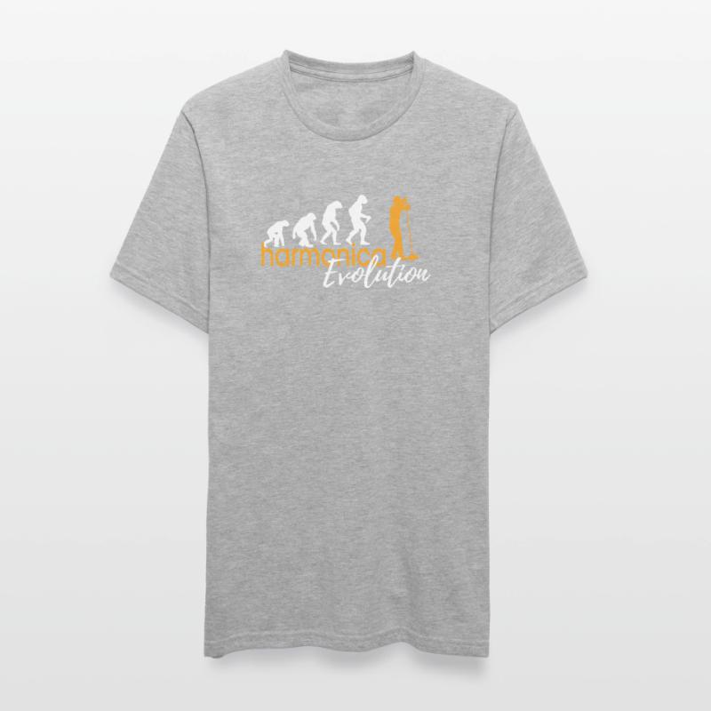 HARMONICA EVOLUTION Unisex Polycotton T-Shirt