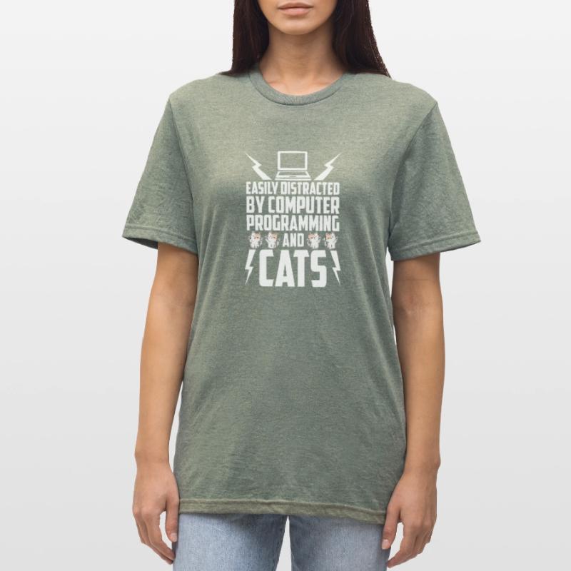 Programmierer Coder Software Entwickler Unisex Polycotton T-Shirt