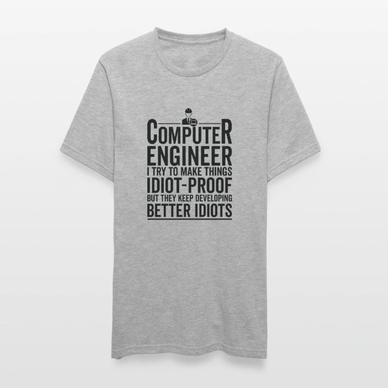 Foolproof - Computer Engineer Unisex Polycotton T-Shirt