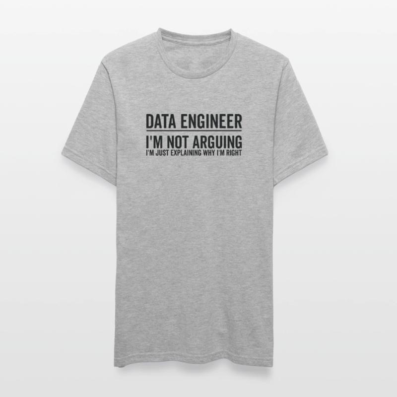 Just Explaining - Data Engineer Unisex Polycotton T-Shirt