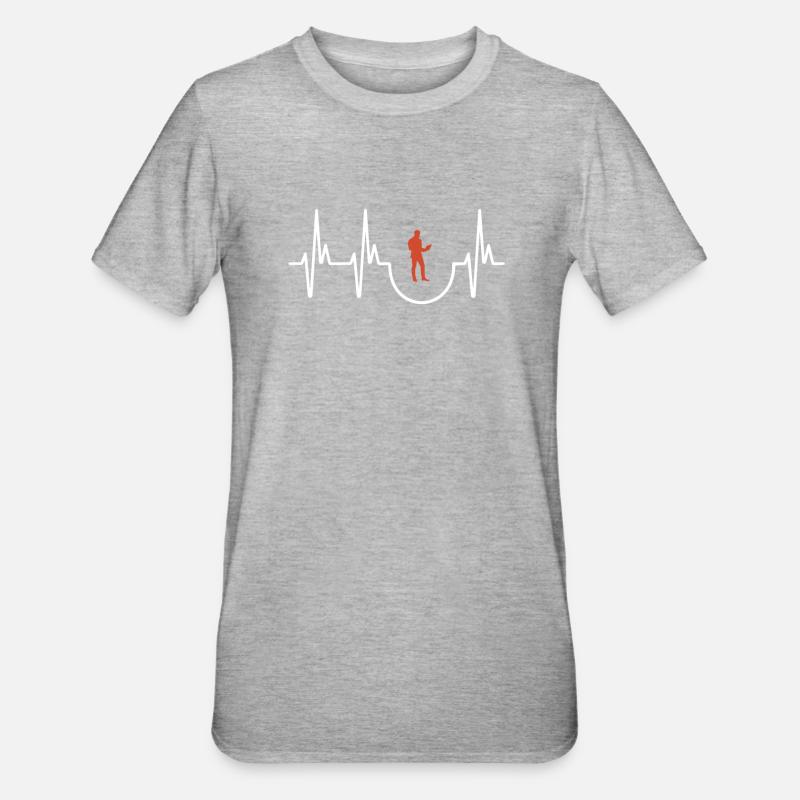 Programmation - T-shirt polycoton Unisexe - gris chiné