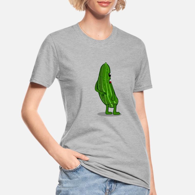 Regardé dans Concombre Regardé dans T-shirt polycoton Unisexe