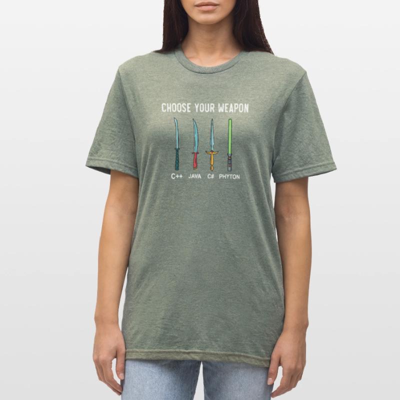 PHYTON PROGRAMMER Programming Encoder Encoding Unisex Polycotton T-Shirt