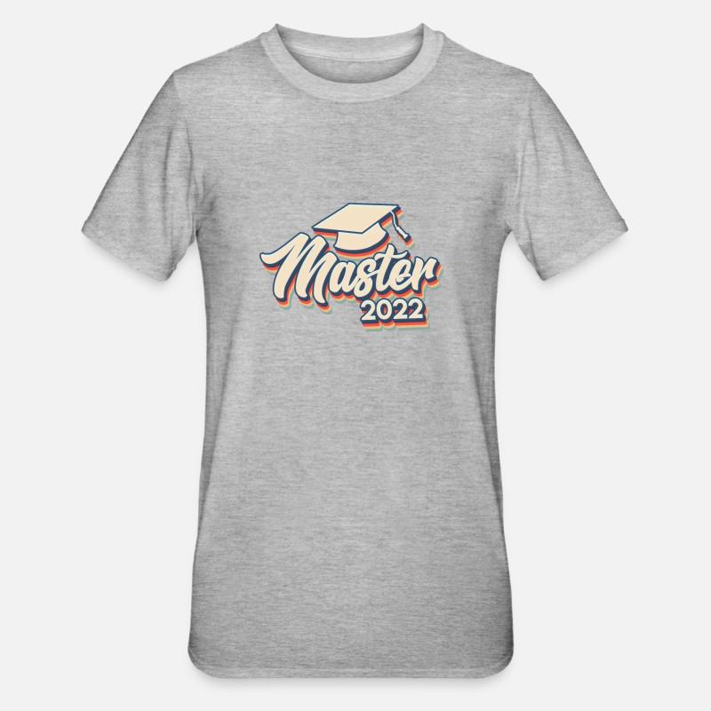 Master 2022 Master 2022 - T-shirt polycoton Unisexe - gris chiné