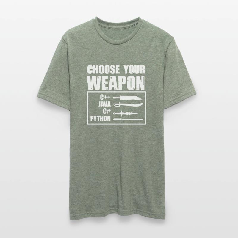 Programmation Python, programmeur, codeur T-shirt polycoton Unisexe