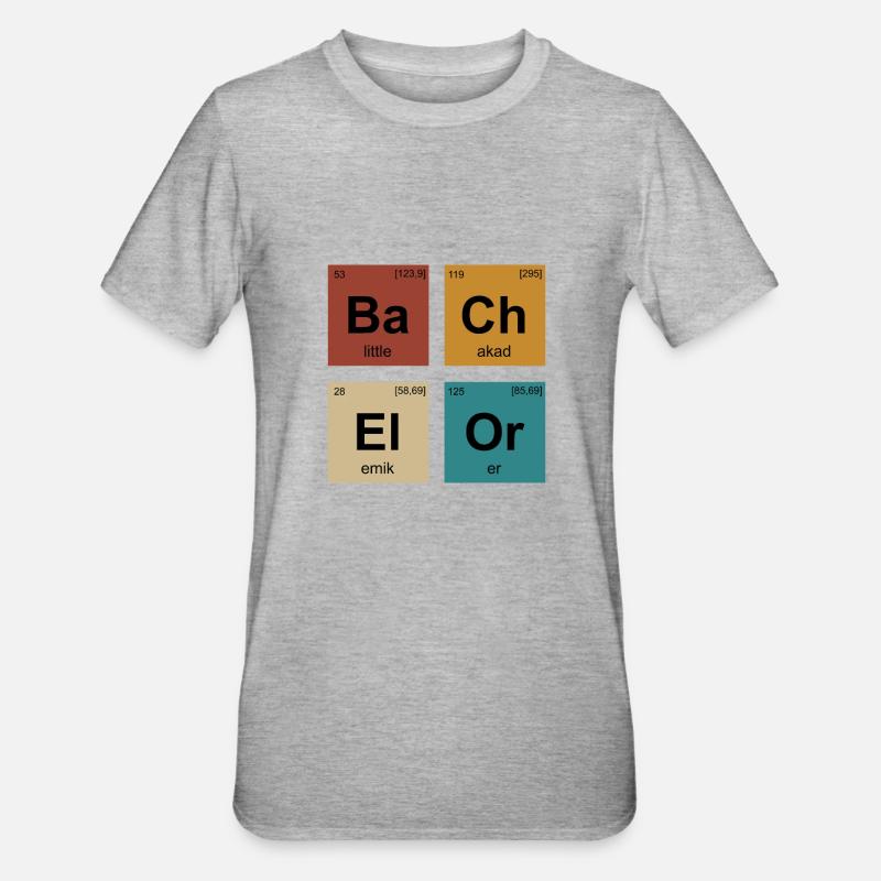 Baccalauréat Baccalauréat ès sciences Baccalauréat - T-shirt polycoton Unisexe - gris chiné