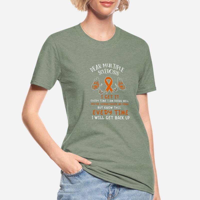 Multiple sclerosis sensitization. Unisex Polycotton T-Shirt