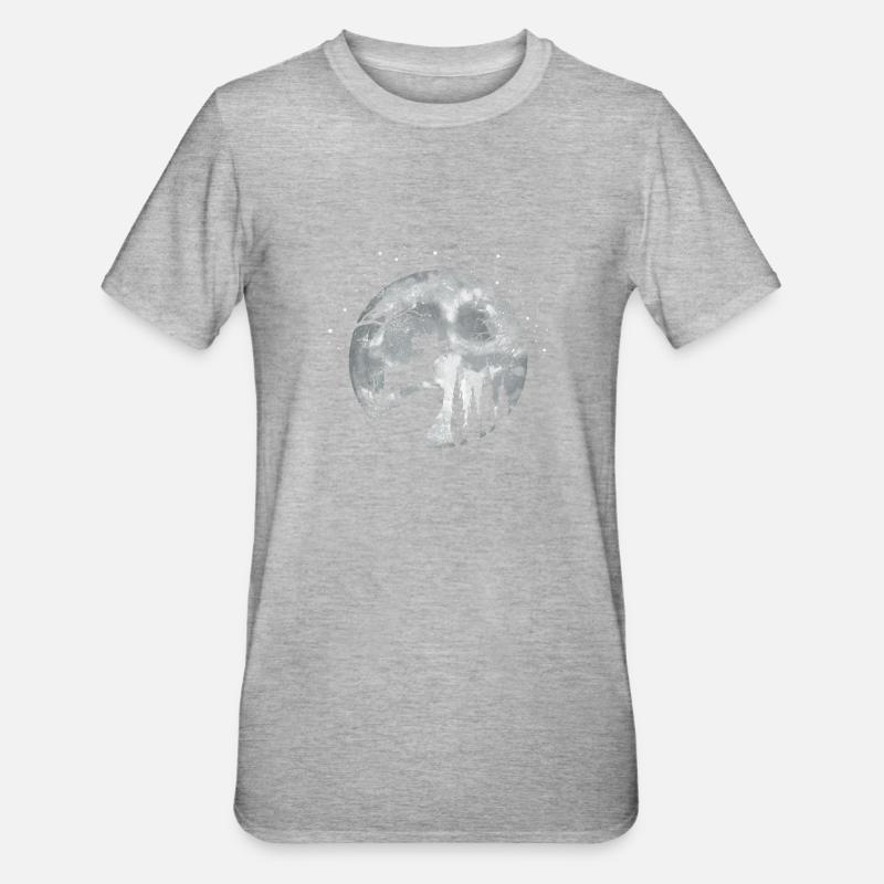 Élan - T-shirt polycoton Unisexe - gris chiné