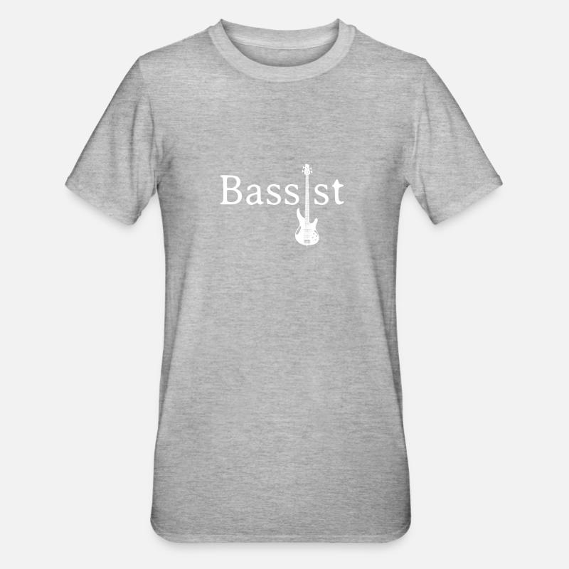 basse basse basse - T-shirt polycoton Unisexe - gris chiné
