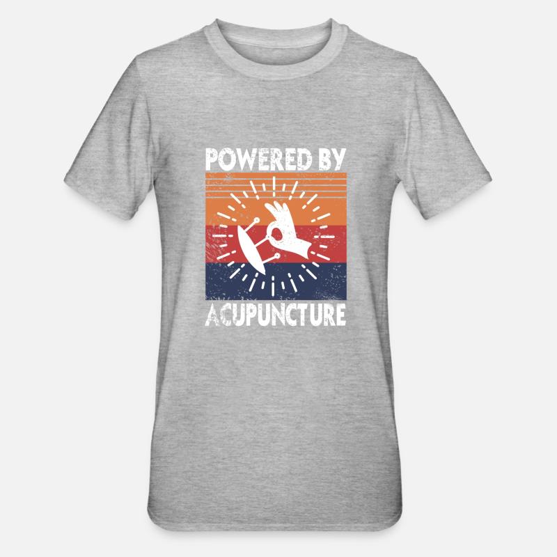 Propulsé par l’acupuncture - T-shirt polycoton Unisexe - undefined