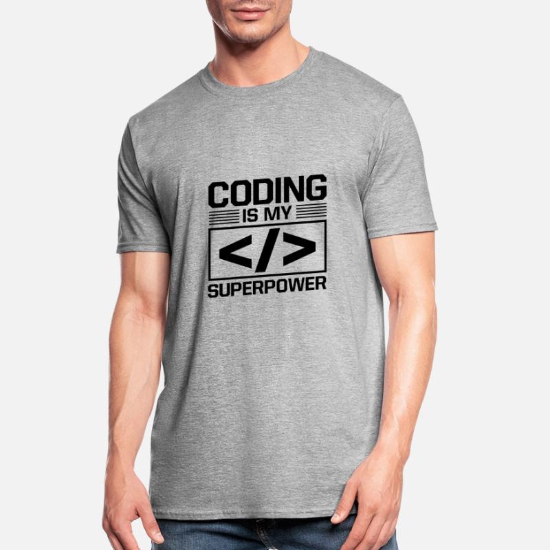 Coding Is My Superpower Programming Coder Computer Unisex Polycotton T-Shirt
