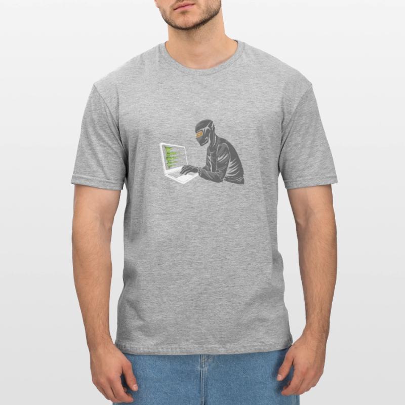 Programmierer Coder Software Entwickler Unisex Polycotton T-Shirt