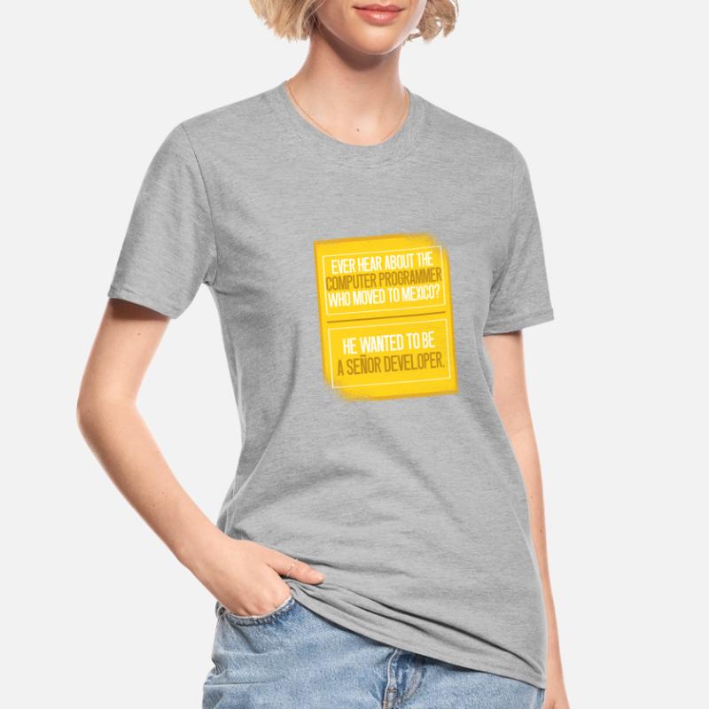 Programmierer Coder Software Entwickler Unisex Polycotton T-Shirt