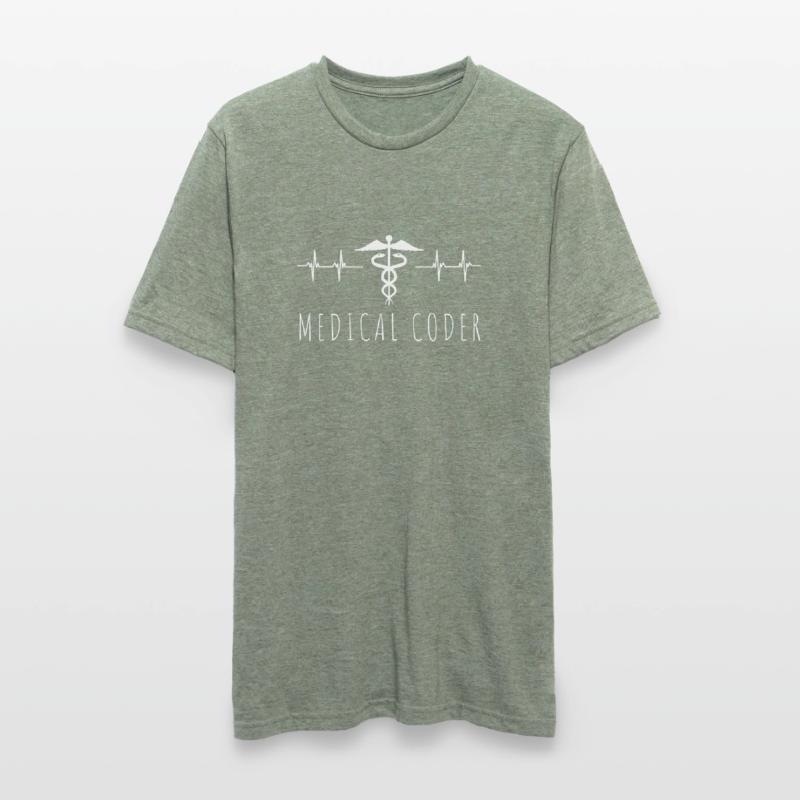 Medical Coder Coding VA Nurse And Clinical Coding Unisex Polycotton T-Shirt