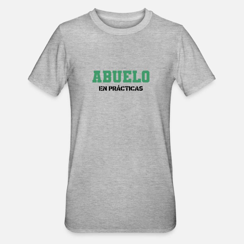 Abuelo En Prácticas - T-shirt polycoton Unisexe - gris chiné