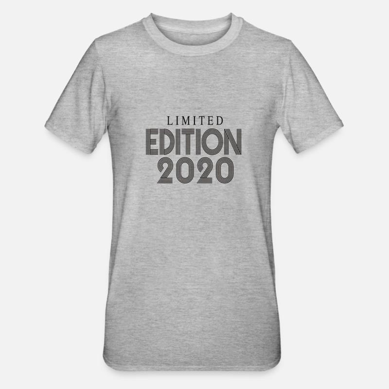 Édition limitée 2020 - T-shirt polycoton Unisexe - gris chiné