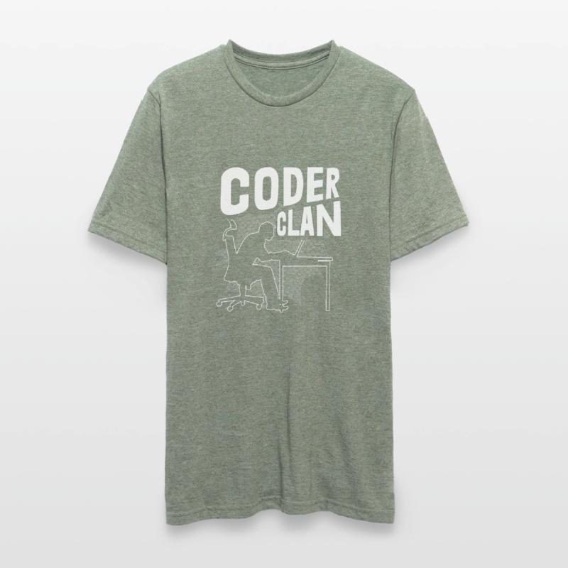 Programmierer Coder Software Entwickler Unisex Polycotton T-Shirt