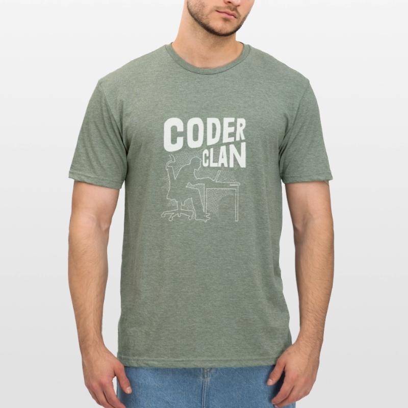 Programmierer Coder Software Entwickler Unisex Polycotton T-Shirt