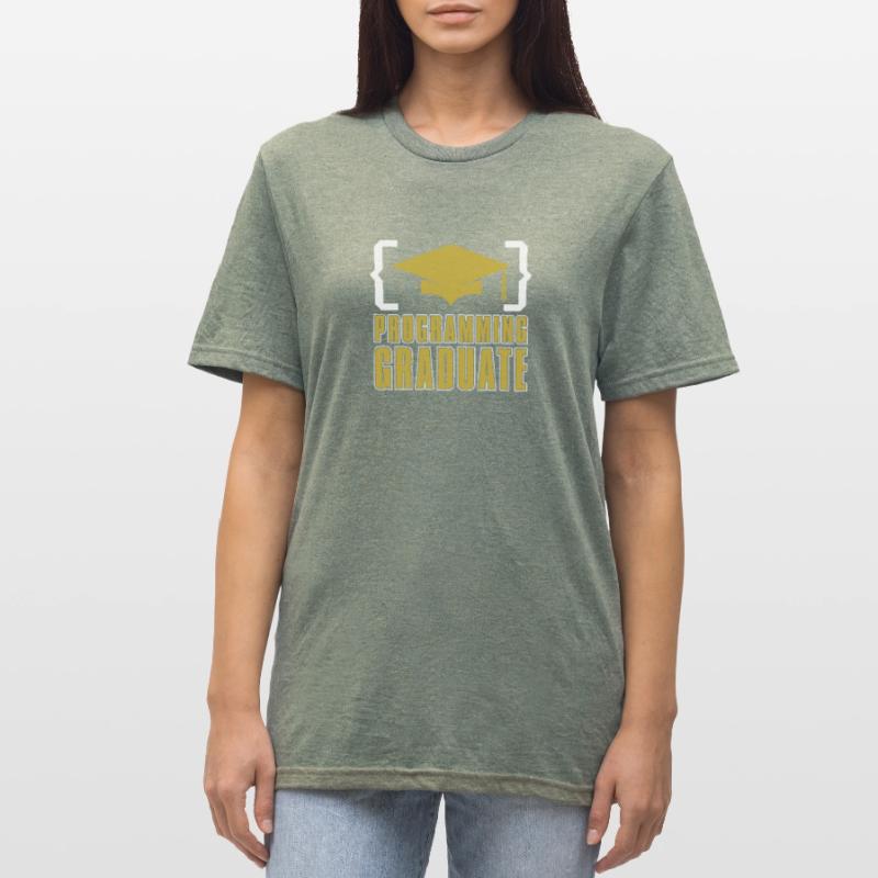 Programmierer Coder Software Entwickler Unisex Polycotton T-Shirt