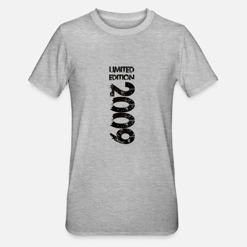 Édition limitée 2009 - T-shirt polycoton Unisexe - gris chiné