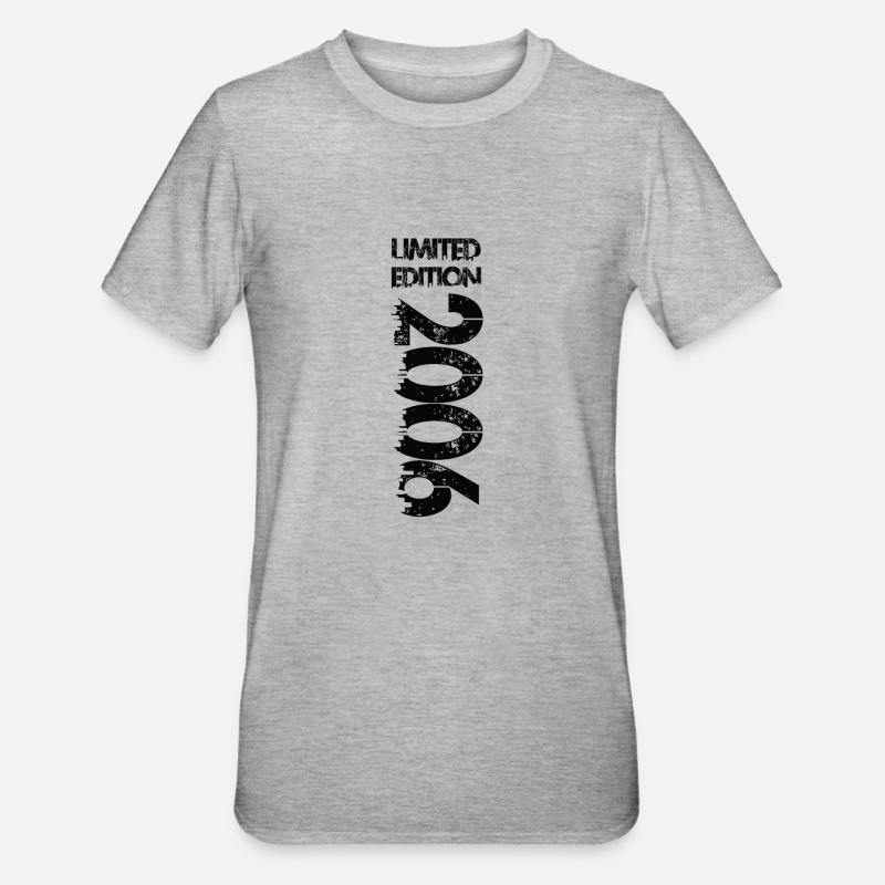 Édition limitée 2006 - T-shirt polycoton Unisexe - gris chiné